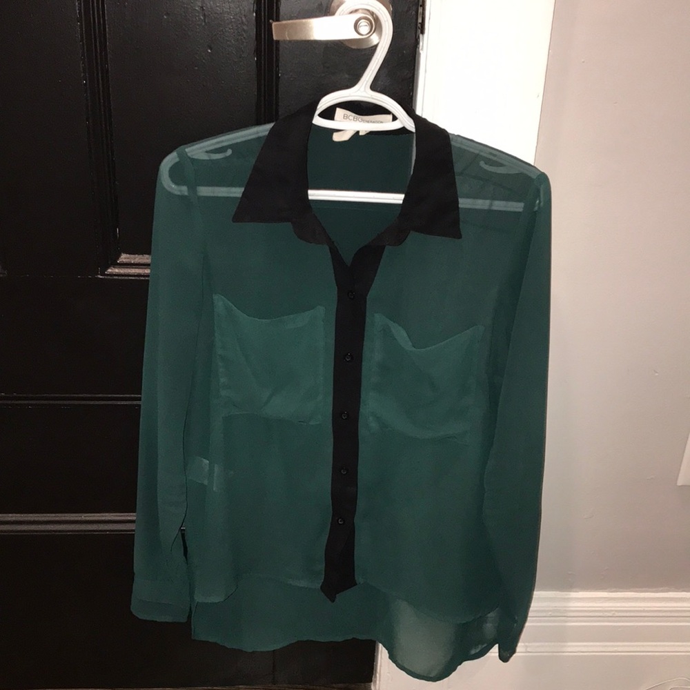 BCBGeneration button up blouse